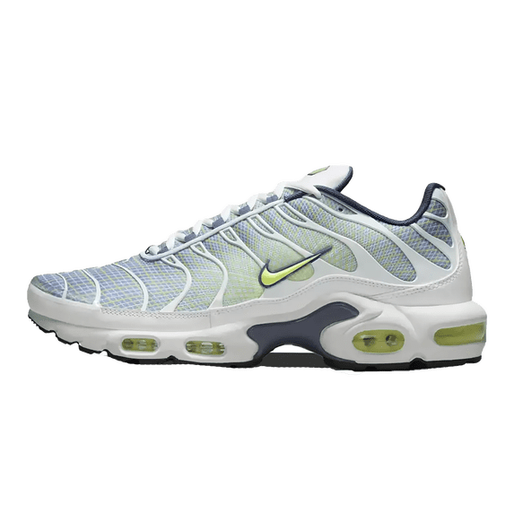 NIKE MENS Air Max Plus "Pebble Grey Lime" HV6227 001 HV6227 001 from Stadium Goods
