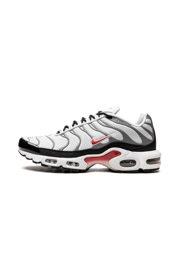 Nike Air Max Plus Photon Dust Grey Red Black Sneakers Shoes DM0032-002 Size 12 Nike Air Max Plus Tuned TN Photon Dust Varsity Red Grey  main image 4