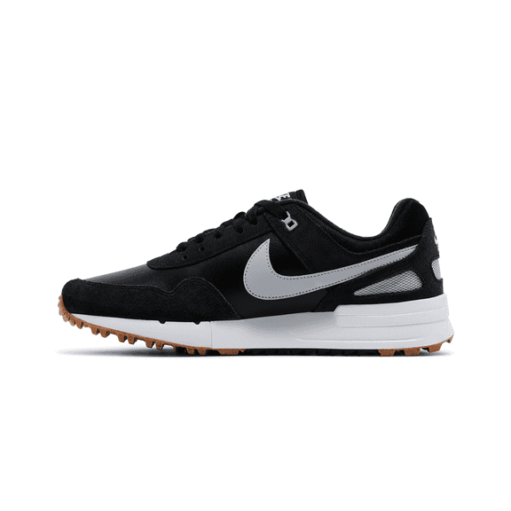 NIKE MENS Air Pegasus '89 Golf "Black White Gum Medium Brown Wolf Grey" FJ2245 004 FJ2245 004 from Stadium Goods