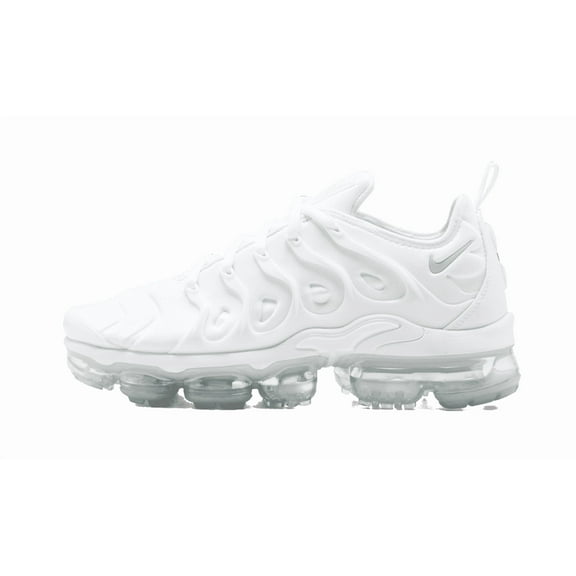 NIKE MENS Air Vapormax Plus "Triple White" 924453 100 from Stadium Goods