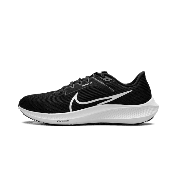 NIKE MENS Air Zoom Pegasus 40 "Black White" DV3853 001 from Stadium Goods