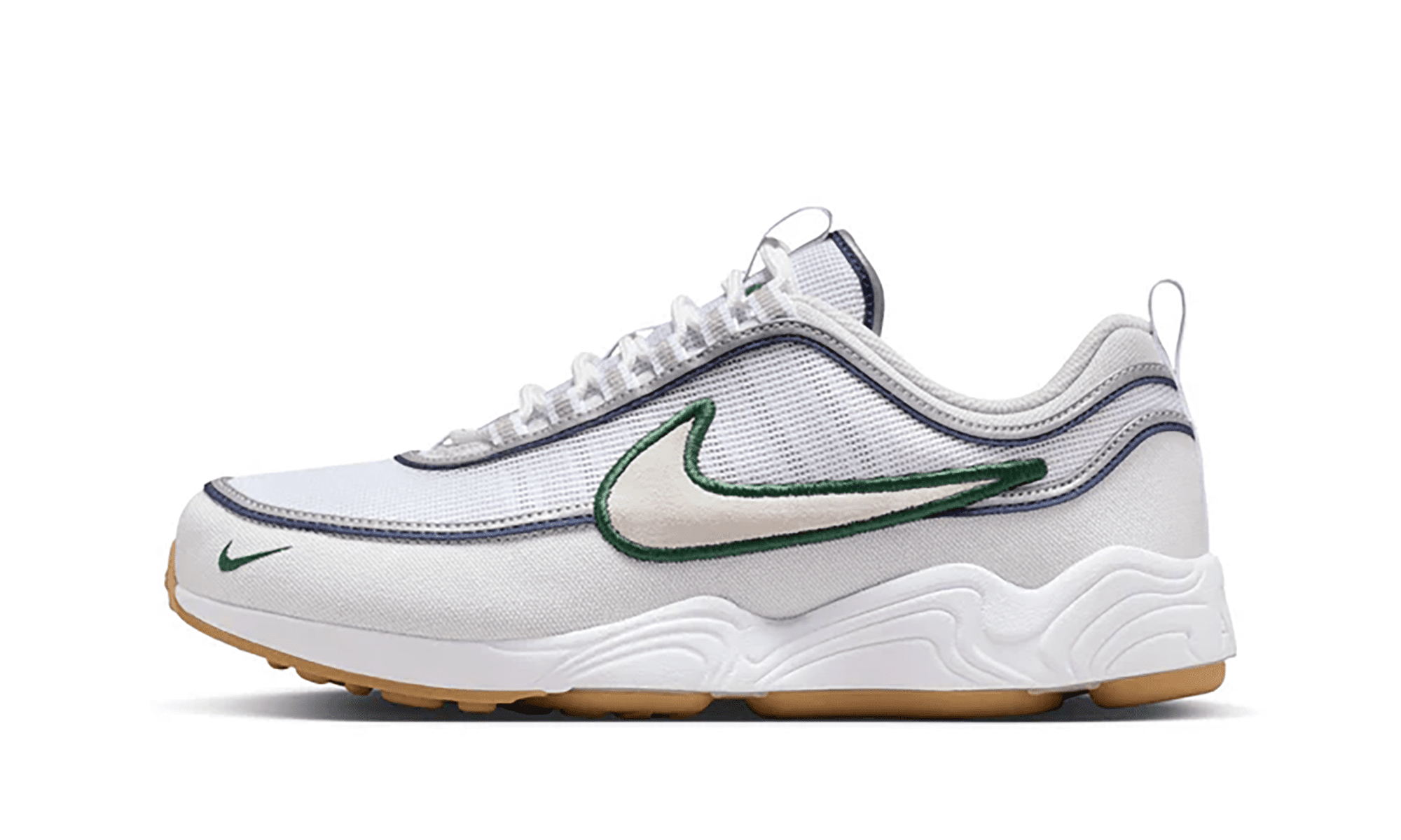 NEW NIKE men\'s air zoom spiridon shoes in photon dust/fir obsidian Nike IO1907-025 Air Zoom Spiridon Mens Lifestyle Shoe  main image 2