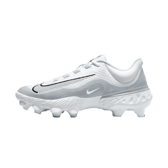 NIKE MENS Alpha Huarache Elite 4 Low Mcs "White Wolf Grey" FD6255 104 FD6255 104 from Stadium Goods