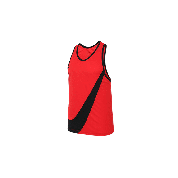 NIKE MENS Basketball Crossover Swoosh Dri-fit Jersey Vest "RED" DH7132 657 DH7132 657 from Stadium Goods
