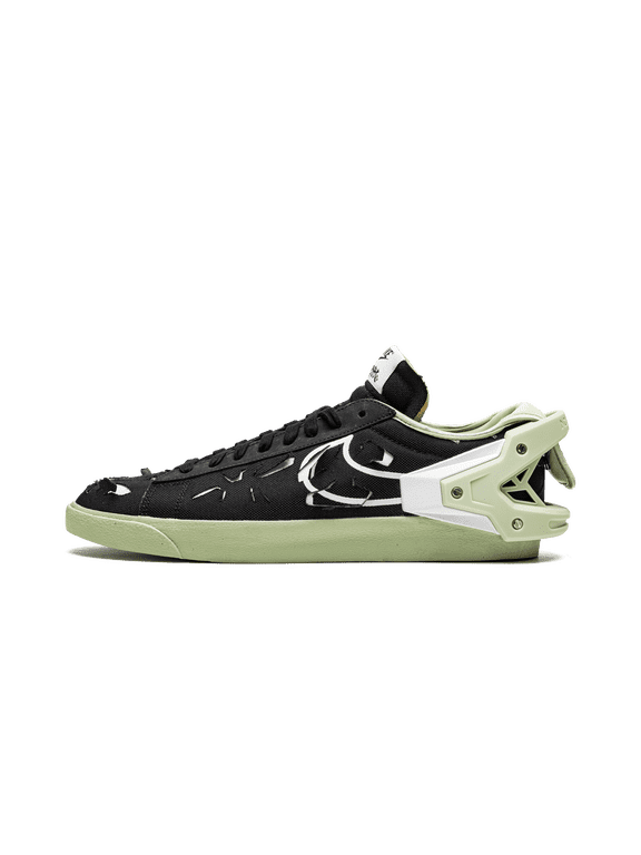 MENS Blazer Low "Acronym - Black / Olive Aura" DO9373 001 from Stadium Goods