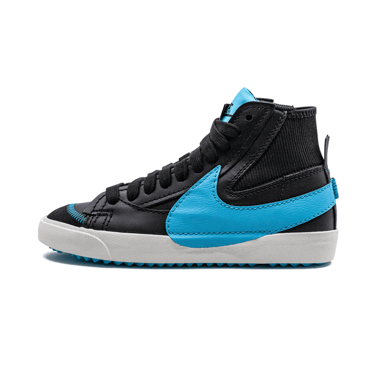 NIKE BLAZER MID 77 JUMBO BLACK-BALTIC BLUE-SAIL MENS SZ 11.5  [FD0278-001] Nike Blazer Mid  main image 2