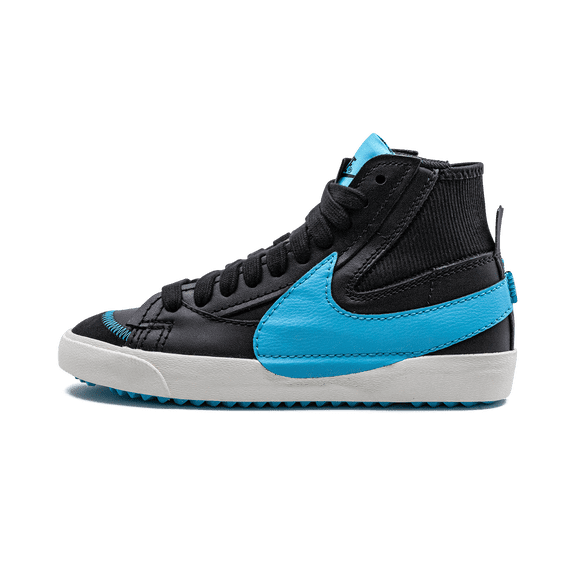 NIKE MENS Blazer Mid '77 Jumbo "Black / Baltic Blue" FD0278 001 from Stadium Goods