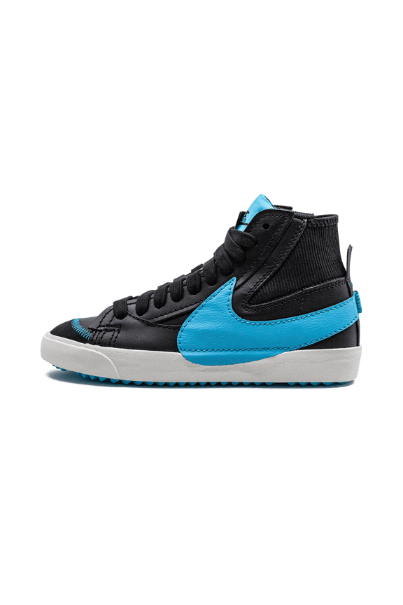 MENS Blazer Mid '77 Jumbo "Black / Baltic Blue" FD0278 001 from Stadium Goods
