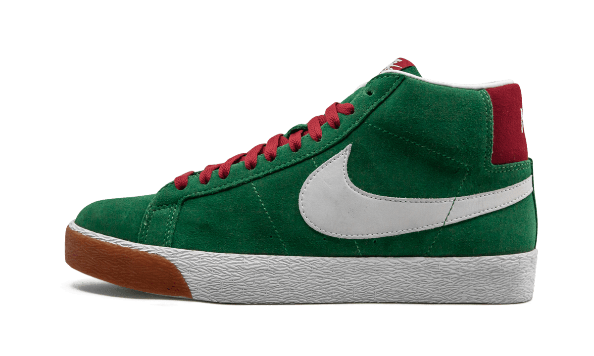 green nike blazers size 6