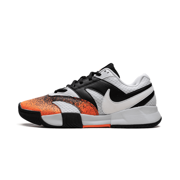 NIKE MENS Court Lite 4 Premium "Pure Platinum Black Hyper Crimson White" FQ8718 002 FQ8718 002 from Stadium Goods