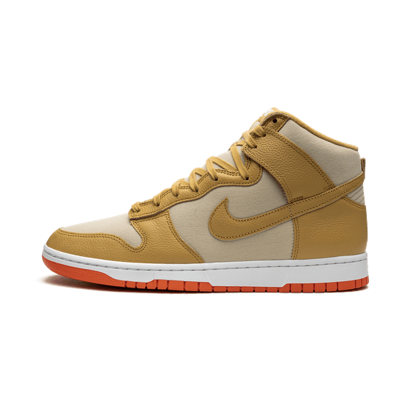 NIKE MENS Dunk High "Gold Canvas" DV7215 700 from Stadium Goods