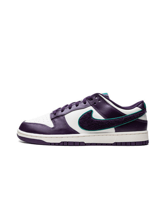 MENS Dunk Low "Chenille Swoosh - Grand Purple" DQ7683 100 from Stadium Goods