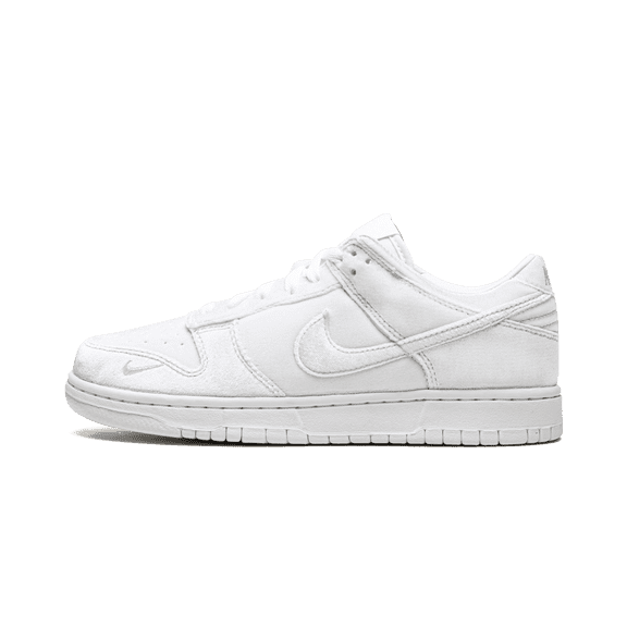 NIKE MENS Dunk Low "Dove Street Market Triple White Velvet" DH2686 100 DH2686 100 from Stadium Goods