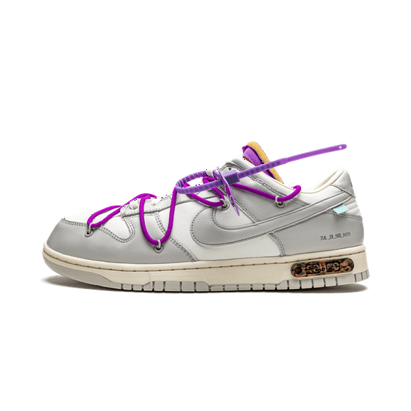 NIKE MENS Dunk Low "Off-White - Lot 28" DM1602 111 from Stadium Goods