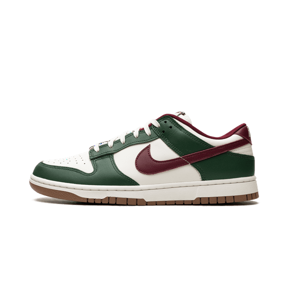 NIKE MENS Dunk Low Retro "Gorge Green / Team Red" FB7160 161 from Stadium Goods