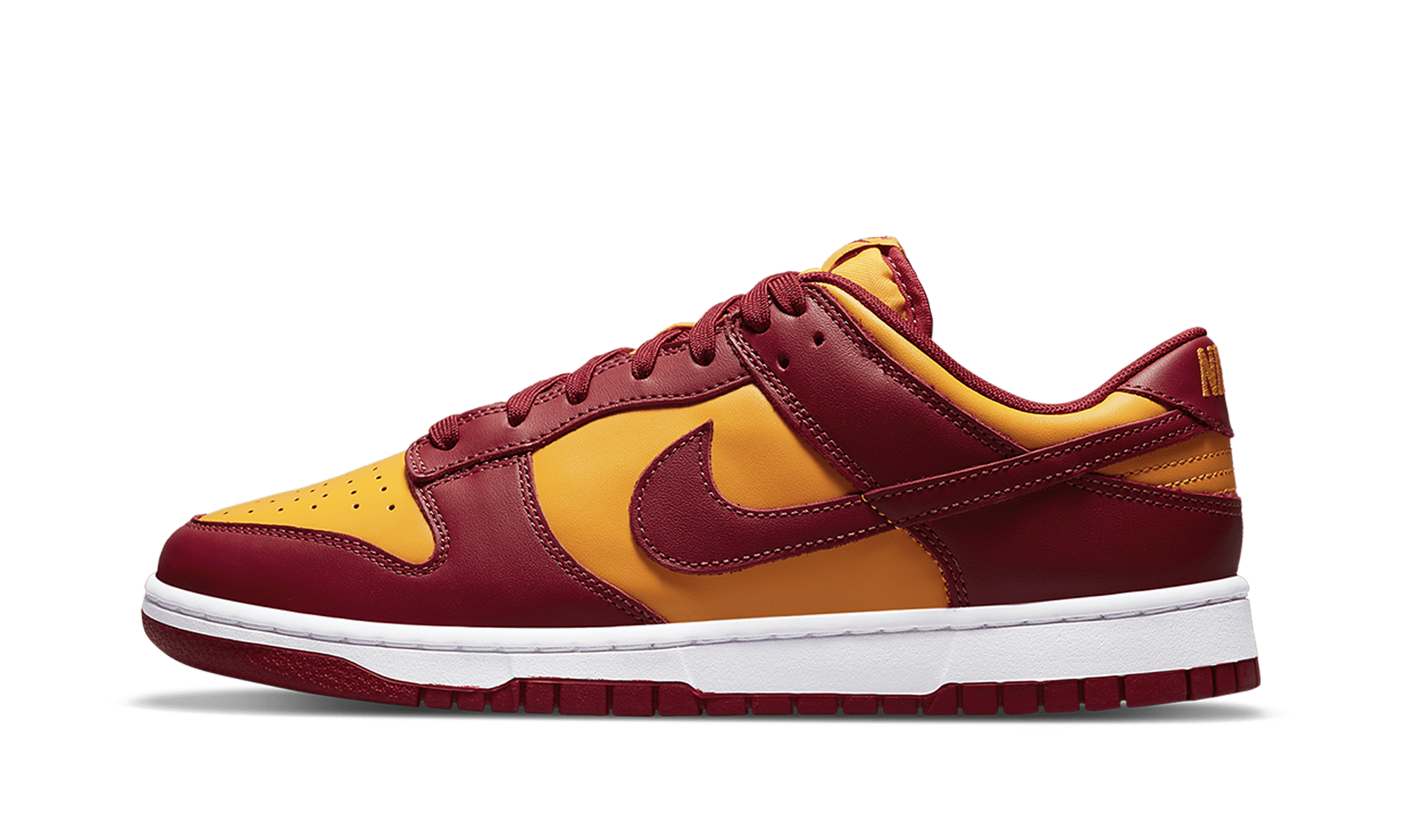 Nike Dunk Low Midas Gold Mens Size 15 DD1391-701 Shoes Size 9.5M Nike Dunk Low Midas Gold Yellow Red Retro DD1391  main image 4