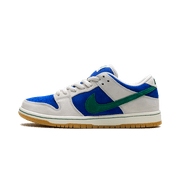 NIKE MENS Dunk Low SB "Hyper Royal Malachite" HF3704 001 from Stadium Goods