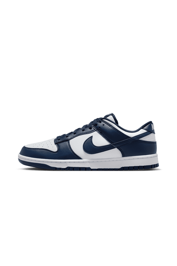 MENS Dunk Low "White Midnight Navy" HF5441 107 from Stadium Goods