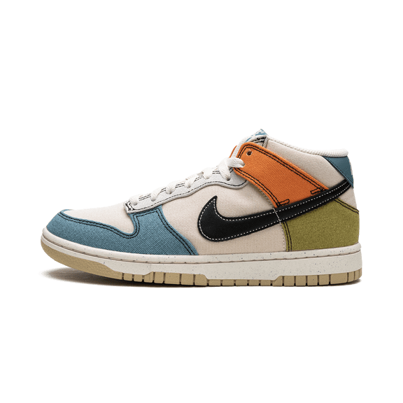 NIKE MENS Dunk Mid "Pale Ivory / Multicolor" DV0830 100 from Stadium Goods