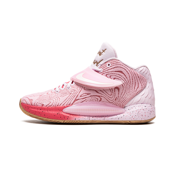 NIKE MENS KD14 Seasonal "Aunt Pearl" DC9379 600 from Stadium Goods