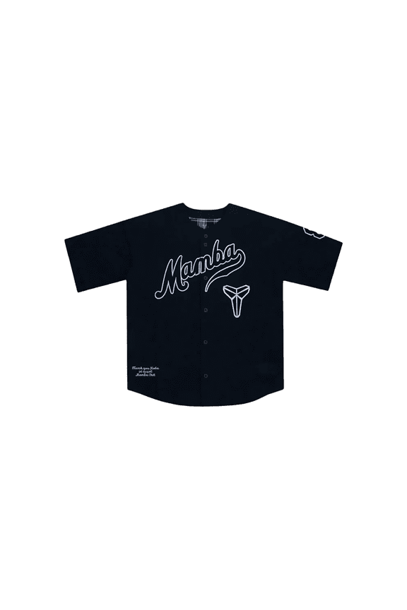 MENS Kobe Bryant Baseball Jersey "Black" IB0007 010 IB0007 010 from Stadium Goods