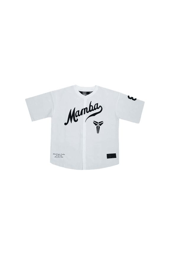 MENS Kobe Bryant Baseball Jersey "White" IB0007 133 IB0007 133 from Stadium Goods