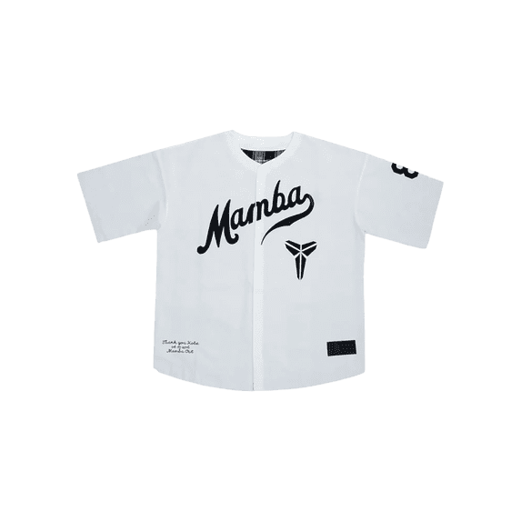 NIKE MENS Kobe Bryant Baseball Jersey "White" IB0007 133 IB0007 133 from Stadium Goods