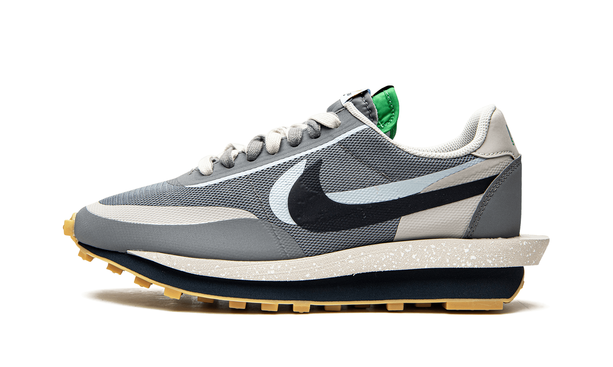 Nike Mens LDWaffle DH3114 001 Sacai x Clot - Cool Grey - Size 6 Nike LD Waffle Sacai x Clot Size 8 Cool Grey  main image 3