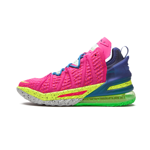 NIKE MENS LeBron 18 "Los Angeles By Night" DB8148 600 from Stadium Goods