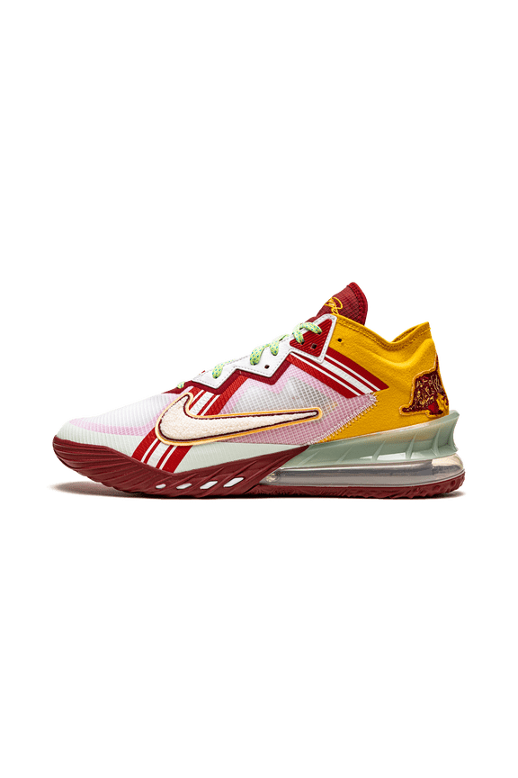 MENS LeBron 18 Low "Mimi Plange Higher Learning" CV7562 102 CV7562 102 from Stadium Goods