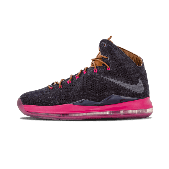 NIKE MENS Lebron 10 EXT Denim QS "Denim" 597806 400 597806 400 from Stadium Goods