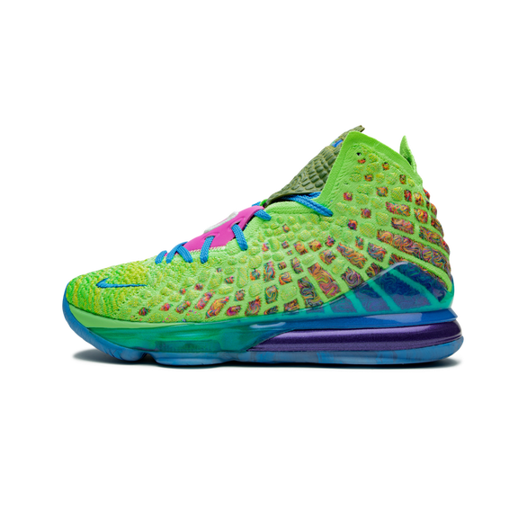 NIKE MENS Lebron 17 All Star Promo "Mr. Swackhammer" CV8075 300 from Stadium Goods