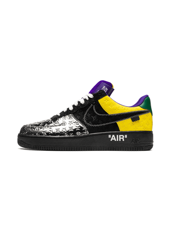 MENS Louis Vuitton Air Force 1 Low "Virgil Abloh - Purple Dusk/Metallic Silver" 1A9VCC 1A9VCC from Stadium Goods
