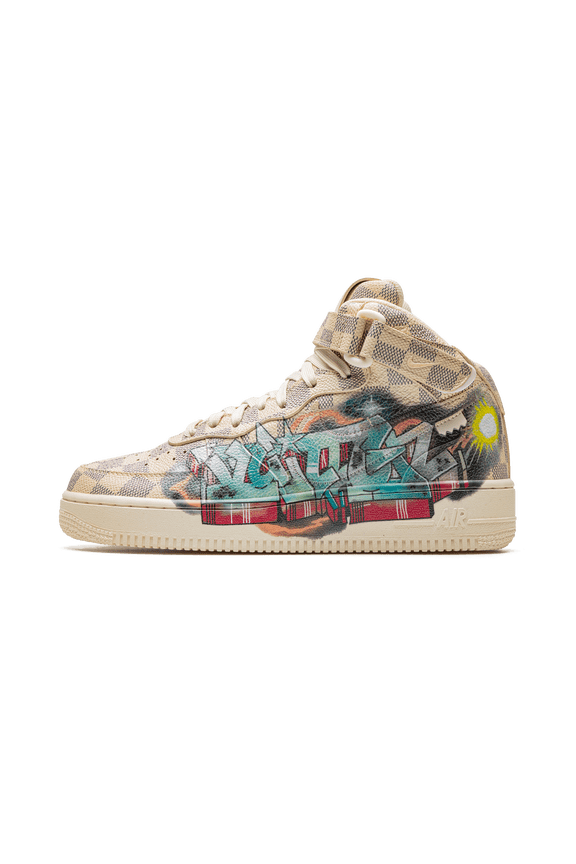 MENS Louis Vuitton Air Force 1 Mid "Virgil Abloh - Graffiti" 1A9VE0 1A9VE0 from Stadium Goods