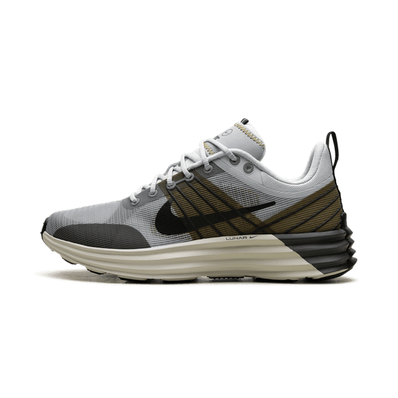 NIKE MENS Lunar Roam "PURE PLATINUM/BLACK-WOLF GREY-DESERT MOSS-LIGHT BONE-BLACK" DV2440 001 from Stadium Goods