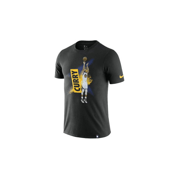 NIKE MENS NBA Golden State Warriors Steph Curry Tee "Black" AQ7027 013 AQ7027 013 from Stadium Goods