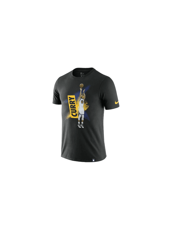 MENS NBA Golden State Warriors Steph Curry Tee "Black" AQ7027 013 AQ7027 013 from Stadium Goods