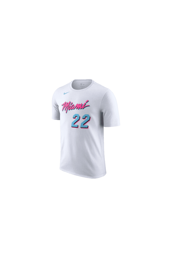 MENS NBA HEAT ESSENTIAL 22 BUTLER N&N T-SHIRT "White" IB5348 100 IB5348 100 from Stadium Goods