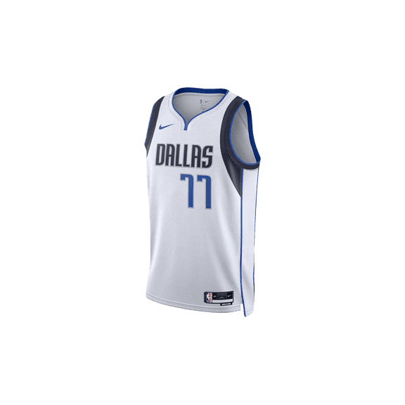 NIKE MENS NBA MAVERICKS 'DONCIC 77' 22/23 ASSOCIATION EDITION SWINGMAN JERSEY "White" DN2074 100 DN2074 100 from Stadium Goods