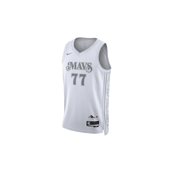 NIKE MENS NBA MAVERICKS DONIC CITY EDITION 2024/25 SWINGMAN JERSEY "White" FQ4339 100 FQ4339 100 from Stadium Goods
