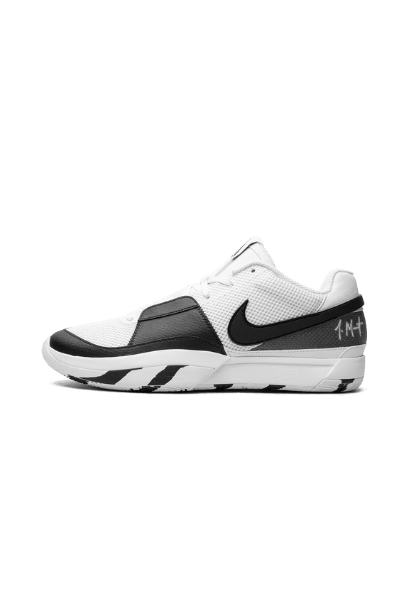 MENS Nike Ja 1 "WHITE BLACK" FQ4796 101 from Stadium Goods
