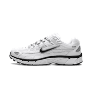 NIKE MENS P-6000 "White Metallic Silver Black" CD6404 107 from Stadium Goods
