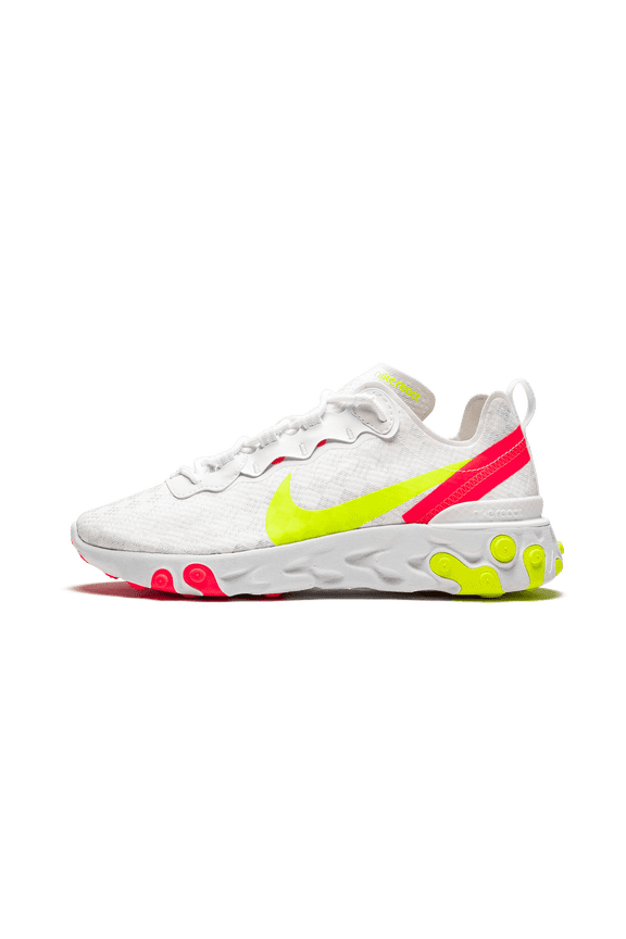 MENS React Element 55 "White - Flash Crimson" CJ0782 100 CJ0782 100 from Stadium Goods