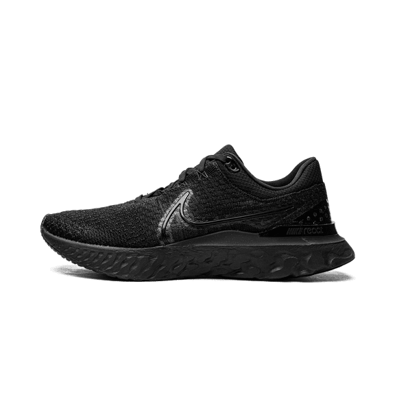 NIKE MENS React Infinity Run Flyknit 3 "Triple Black" DH5392 005 from Stadium Goods