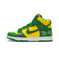 thumbnail image 1 of NIKE MENS SB Dunk High "Supreme - By Any Means - Green/Yellow" DN3741 700 DN3741 700 from Stadium Goods, 1 of 8