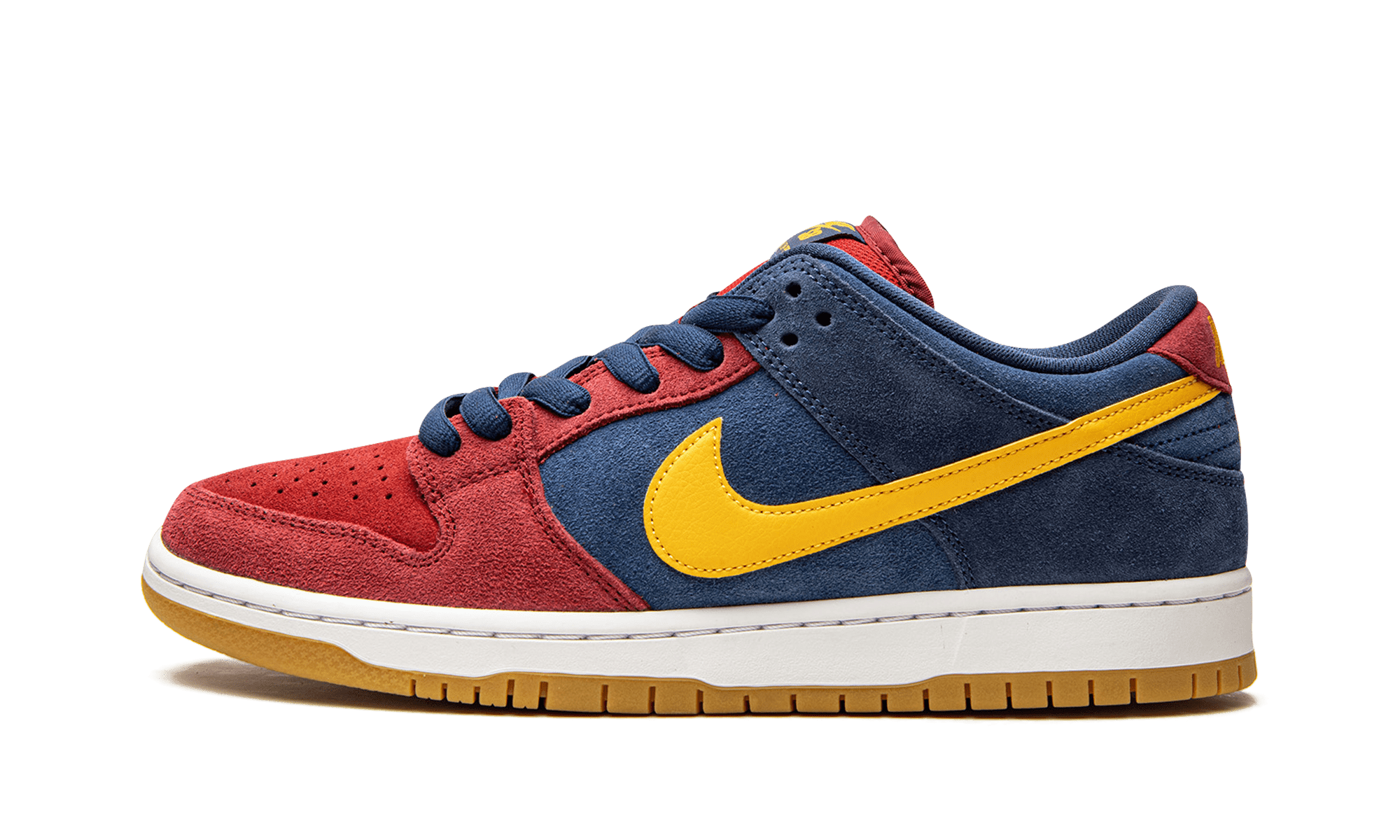 NIKE MENS SB Dunk Low "Barcelona" DJ0606 400 from Stadium Goods
