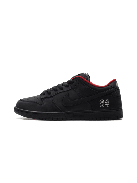 MENS SB Dunk Low "Supreme - Black" HQ8487 001 HQ8487 001 from Stadium Goods