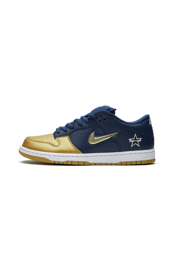 MENS SB Dunk Low "Supreme - Jewel Swoosh Gold/Navy" CK3480 700 CK3480 700 from Stadium Goods