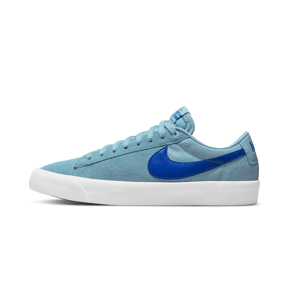 NIKE MENS SB Zoom Blazer Low Pro GT "BOARDER BLUE" DC7695 402 DC7695 402 from Stadium Goods