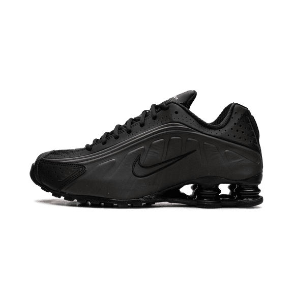 NIKE MENS Shox R4 "Black / Bright Crimson" HQ1988 001 HQ1988 001 from Stadium Goods